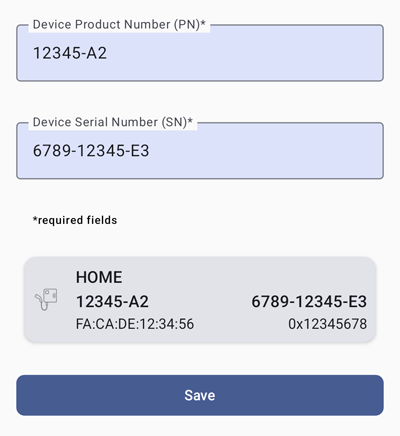 Device Entry Empty